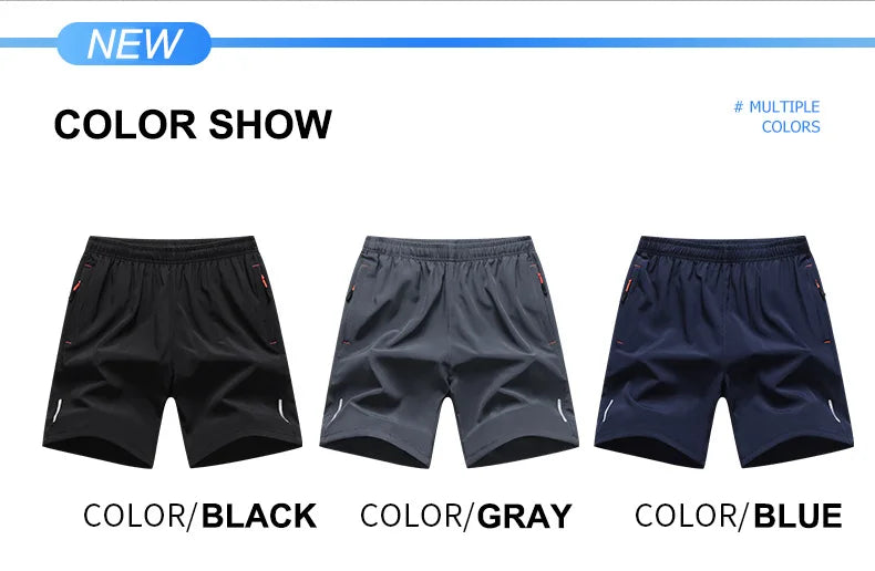 Shorts de course réfléchissants pour hommes