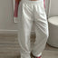 ChicEase Pantalons Jogging Taille Haute à Jambes Larges