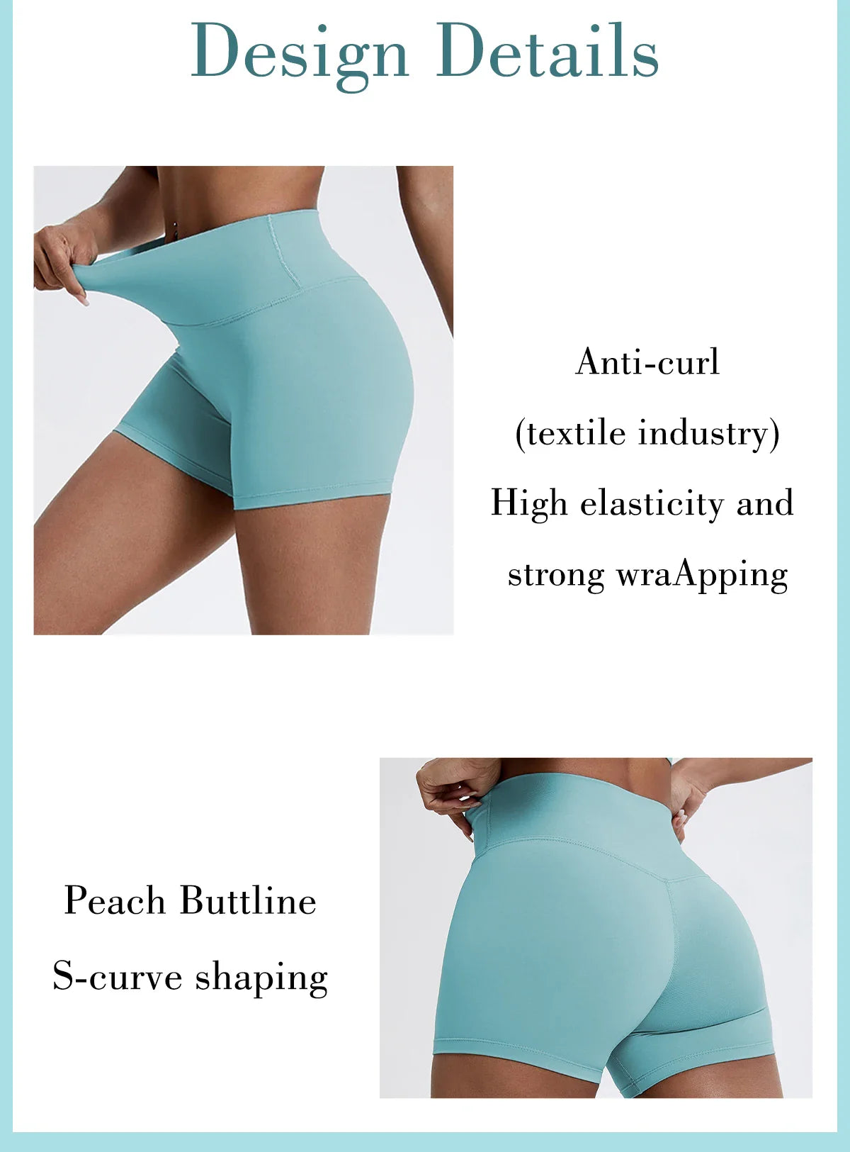 Women's Sculpting Activewear Leggings Shorts