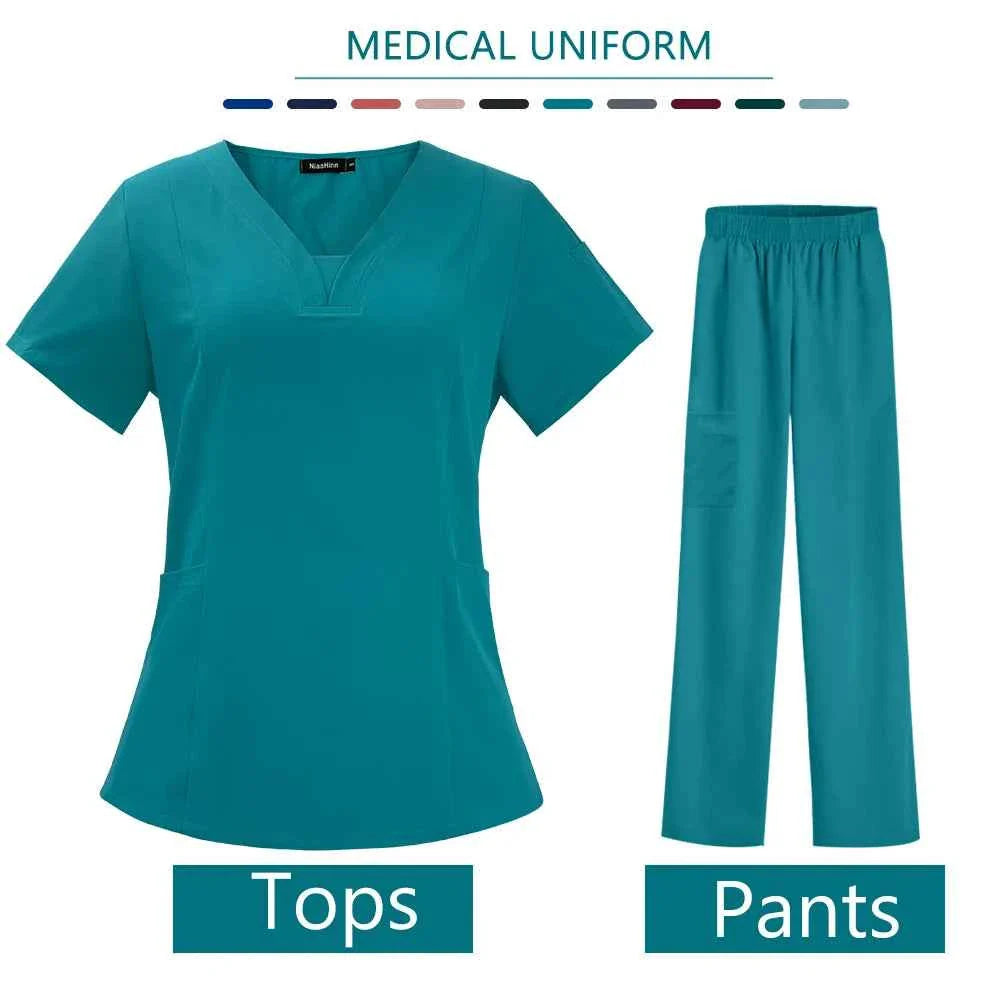 Ensemble de Blouses Médicales Premium pour Infirmières Professionnelles