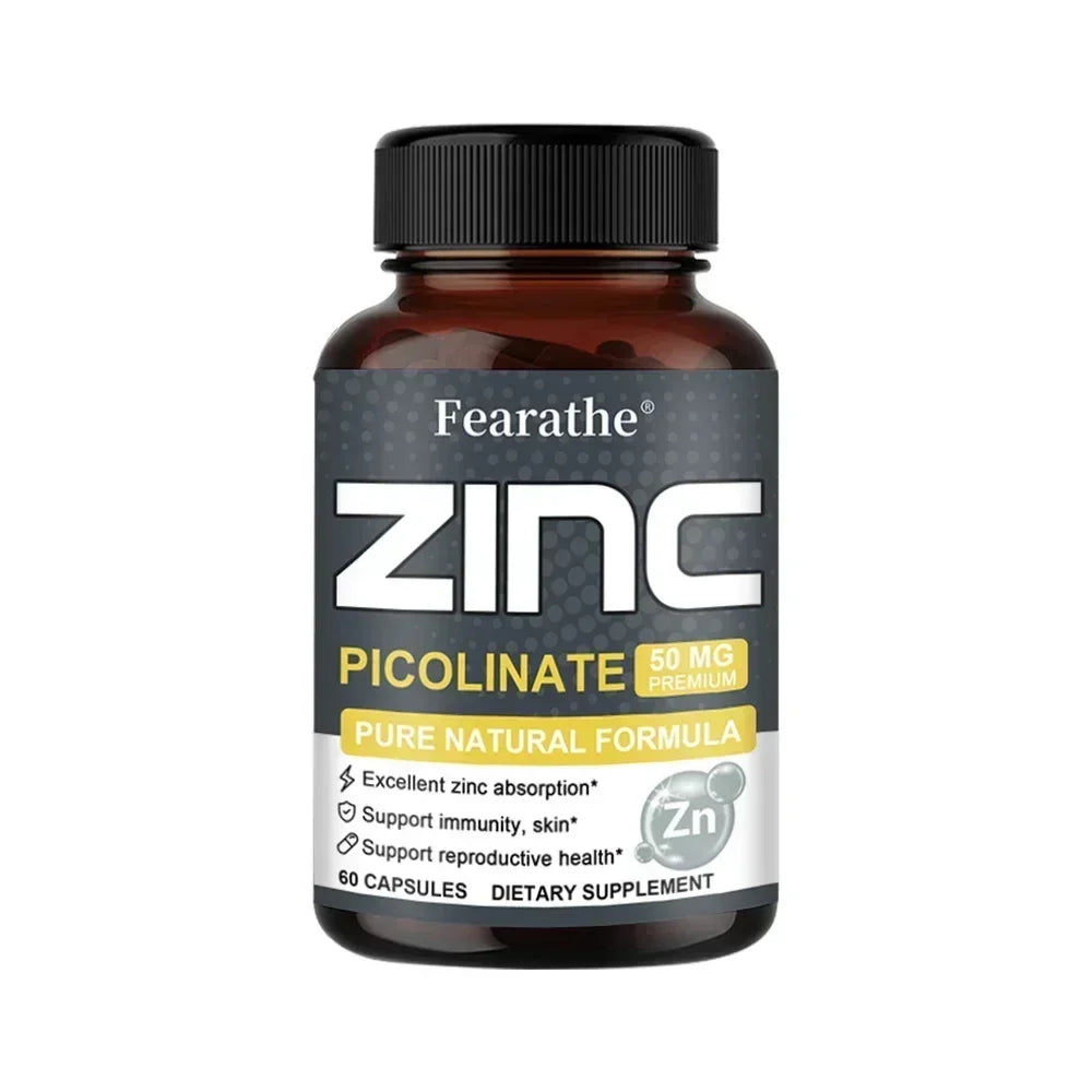 ZincMax 50: Suplemento de Zinc Premium para el Soporte Inmunológico