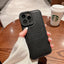 Funda de Cartera de Silicona Cuadrada de Cuero de Lujo para iPhone