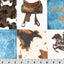 Saddle Up Digital Cuddle® Natural Fabric - 58/60" Per Yard