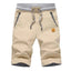 Shorts de Jogging Décontractés en Coton et Lin pour Hommes 4XL