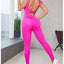 Mono de Yoga Bodycon Sin Espalda FlexiFit