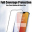Protecteur d'écran en verre trempé 9D Full Cover pour iPhone