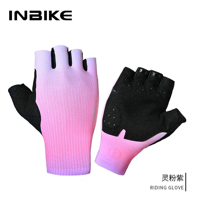Gants de cyclisme à demi-doigts INBIKE pour hommes et femmes