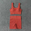 Seamless Yoga Set: Bra & Shorts - 2PCS