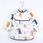 Bavoir imperméable à manches longues premium pour enfants