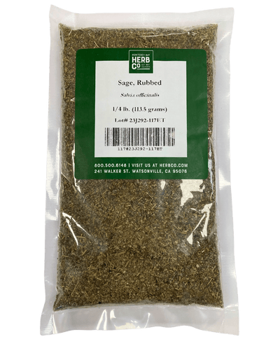 Premium Rubbed Sage - Culinary Herb for Flavor & Wellness - Korvel
