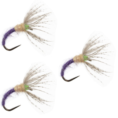 3 Pack of Premium Grave Digger Sakasa Kebari Tenkara Flies - Size 10 - Korvel