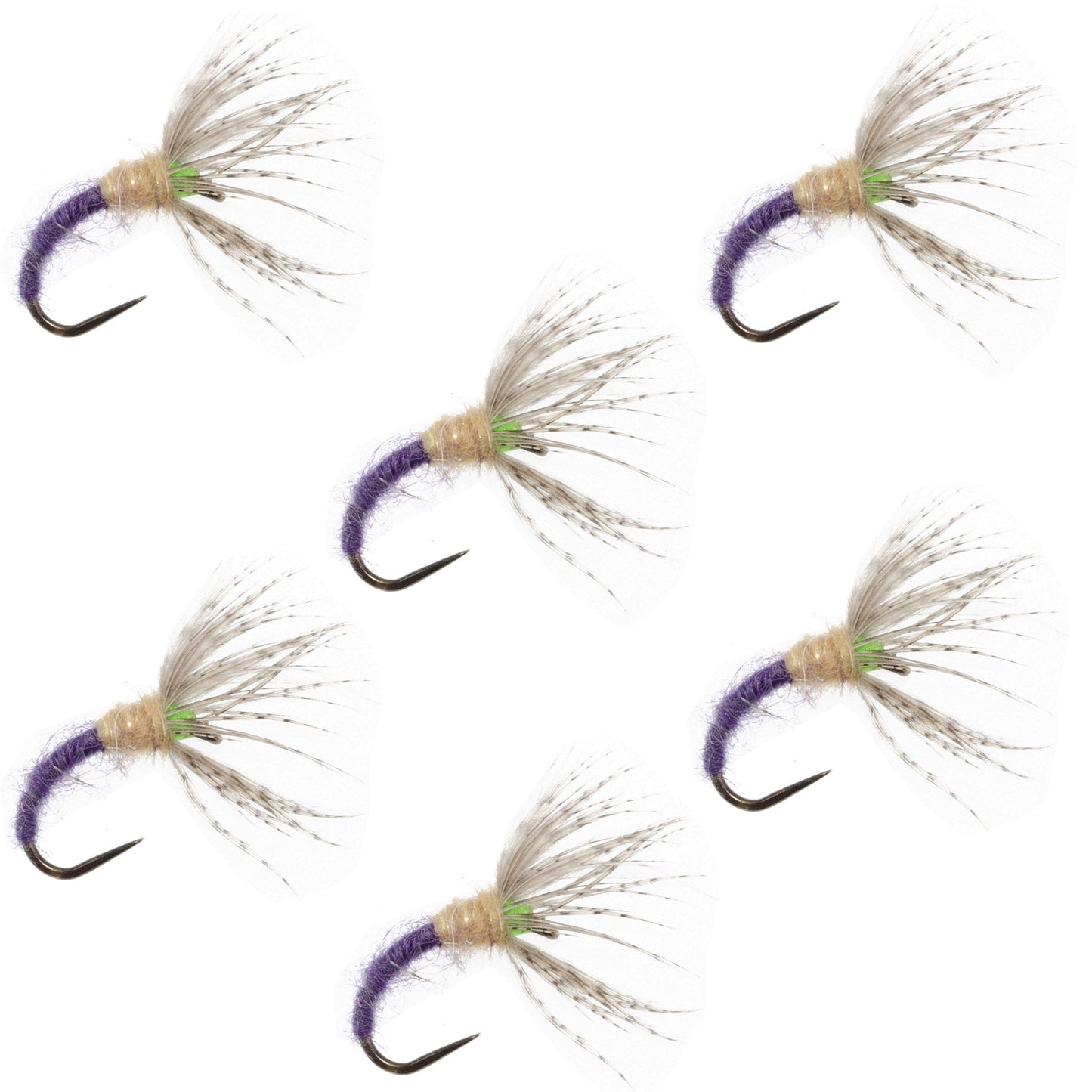 Grave Digger Sakasa Kebari Tenkara Flies - Size 10 (Pack of 6) - Korvel