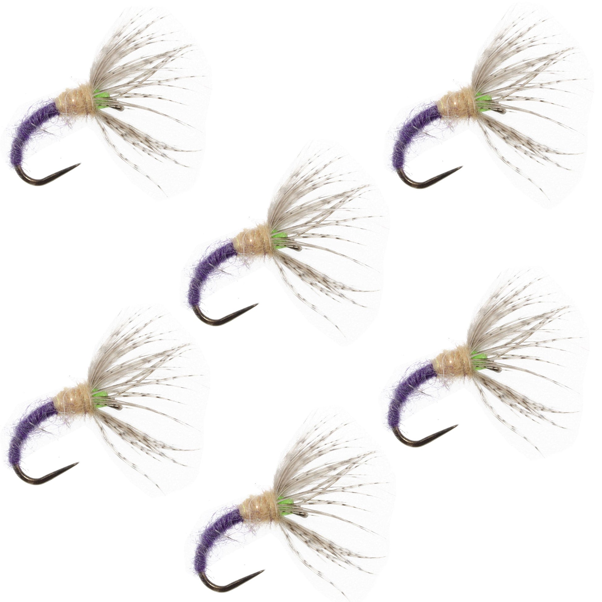 Grave Digger Sakasa Kebari Tenkara Flies - Size 10 (Pack of 6) - Korvel