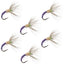 Grave Digger Sakasa Kebari - 6 Tenkara Flies - Size 12