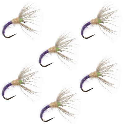 Grave Digger Sakasa Kebari - 6 Tenkara Flies - Size 12
