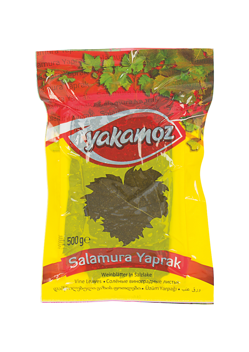 Yakamoz Salted Grape Leaves 400 g (14.1 oz) – Premium Vine Leaves - Korvel