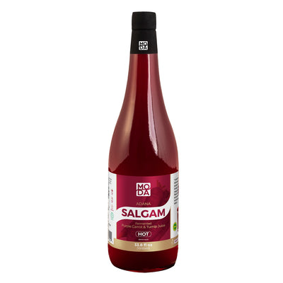 Moda Şalgam – Jugo de zanahoria morada y nabo fermentado en caliente, botella de vidrio de 1000 ml
