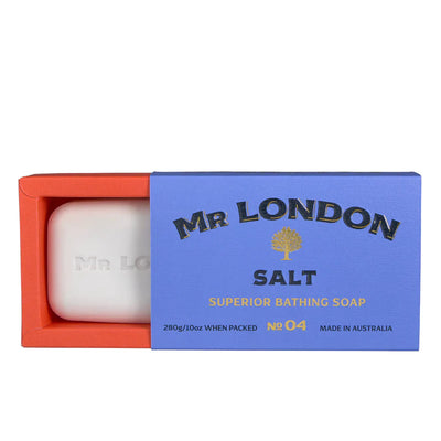 Mr London Salt No 04 Savon de Bain Supérieur pour Hommes 280g