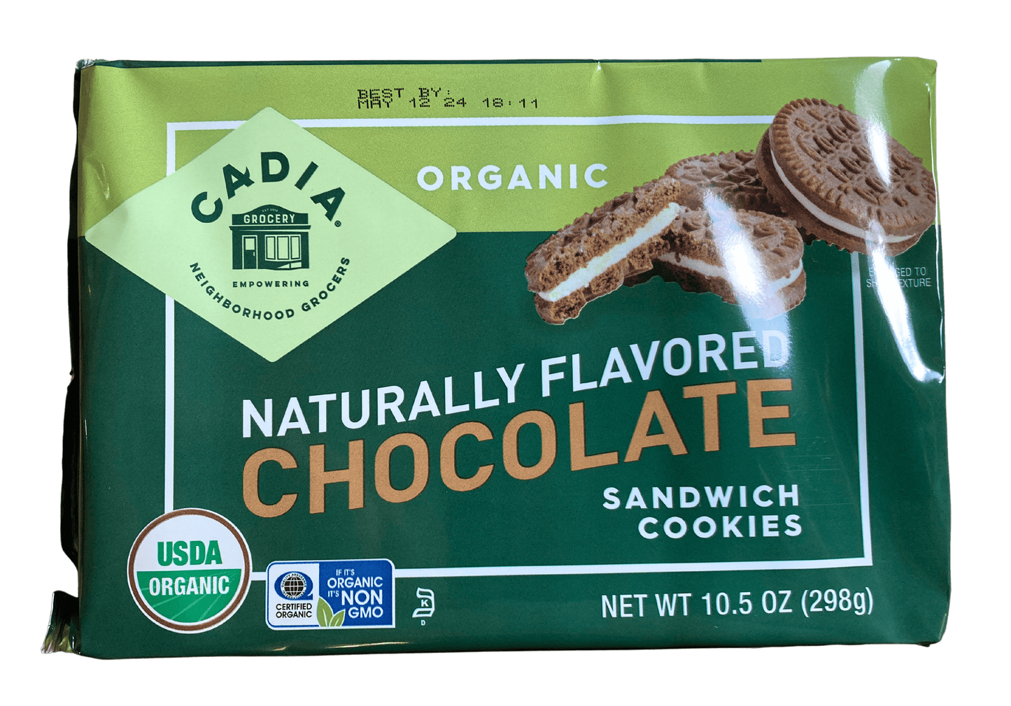 Organic Sandwich Cookies by Cadia