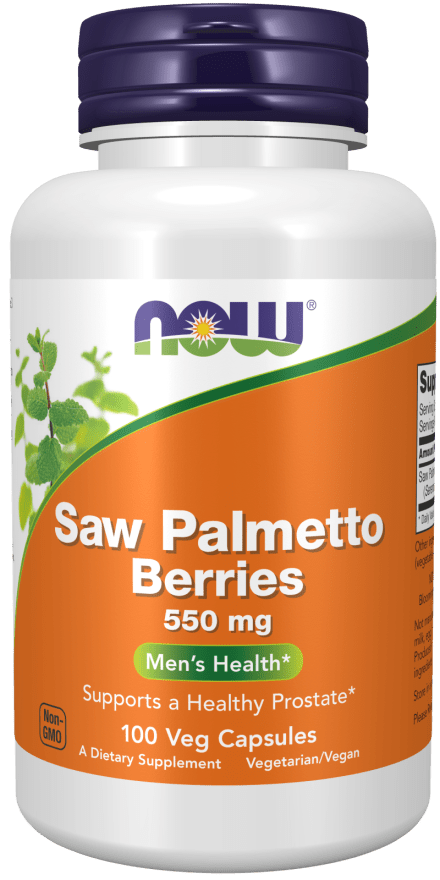 Saw Palmetto Berries – Traditional Herbal Supplement | NOW® Foods