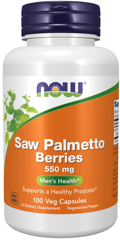 Saw Palmetto Berries – Traditional Herbal Supplement | NOW® Foods