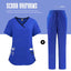 Conjunto de Uniforme Médico de Enfermera Premium para Mujeres