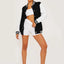 Women's Fleece Varsity Baseball Jacket