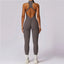 ZipFit Yoga Jumpsuit: Women's Activewear Set