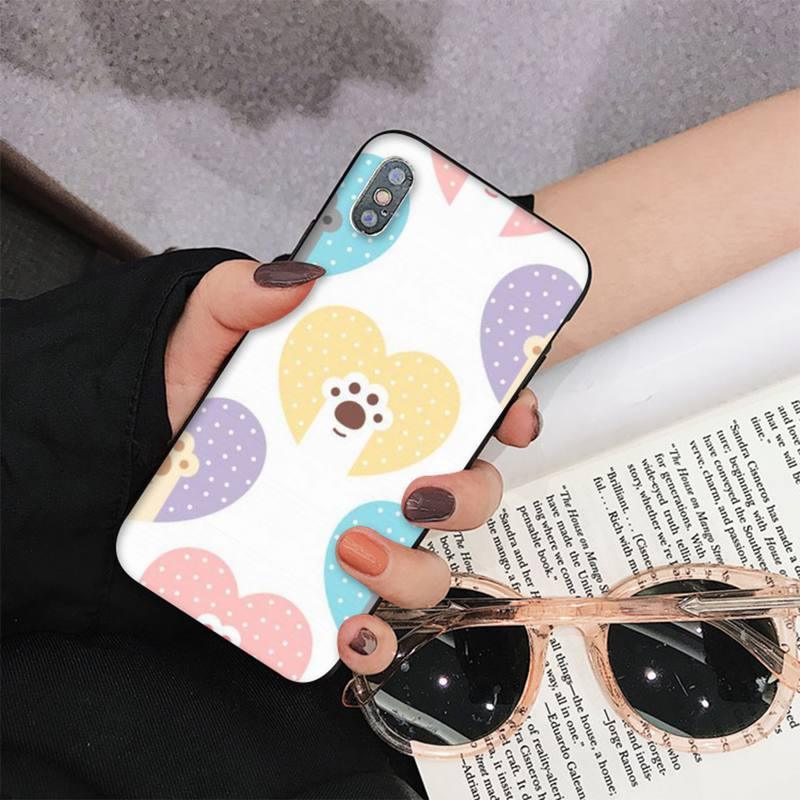 Dog Paw Print Phone Case for iPhone - Stylish & Protective