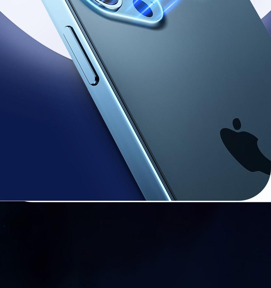 4-Piece Protective Glass Set for iPhone Camera Lenses