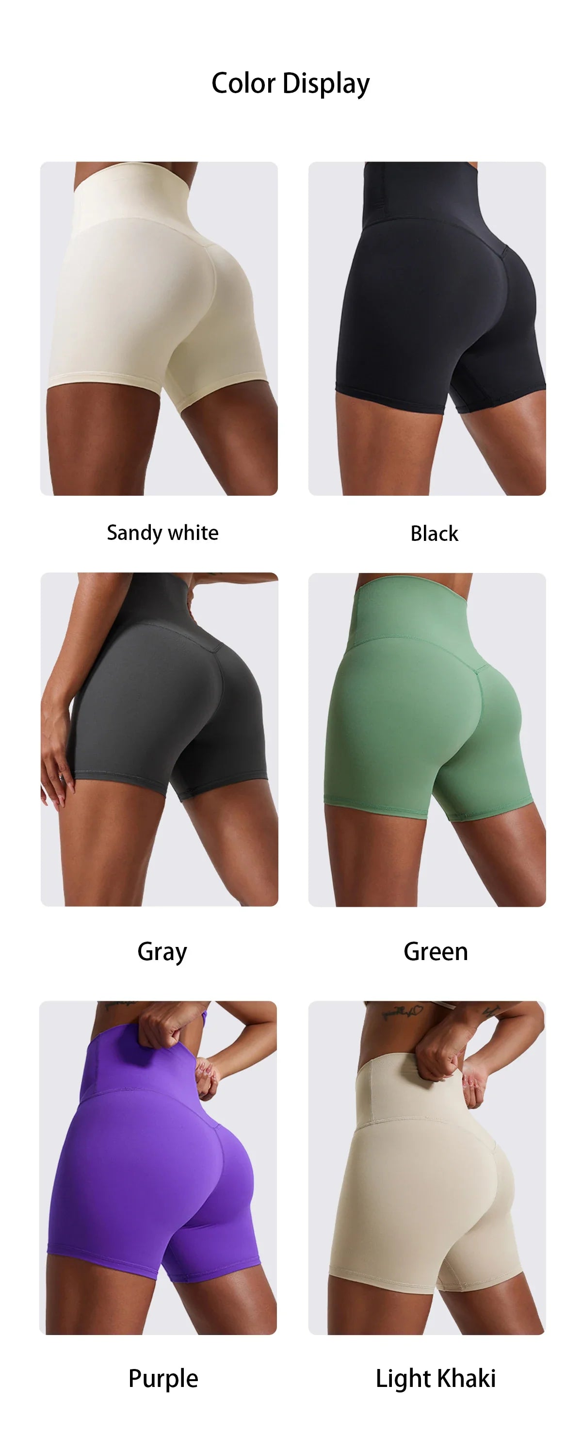 Pantalones Cortos de Yoga de Cintura Alta Ultra Cómodos