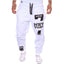 Men's Active Sweatpants with Drawstring and Elastic Waist