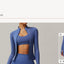 Women Zip Long Sleeve Sports Jacket