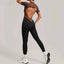 Color Blocked Women's Yoga Jumpsuit Tracksuit
