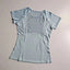 Camiseta de Yoga de Malla de Secado Rápido para Mujer