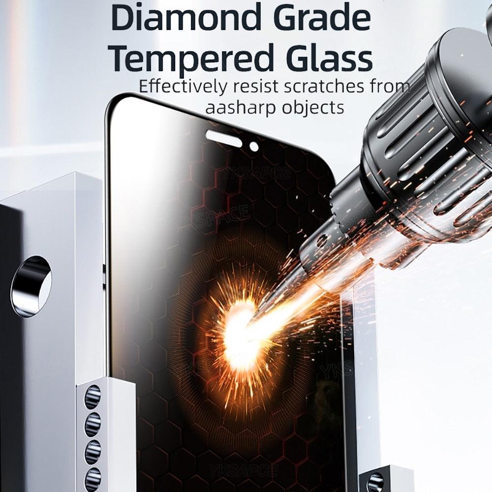 Protecteur d'écran en verre trempé premium pour iPhone