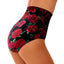 Shorts de bikini taille haute à fleurs - Maillots de bain grande taille