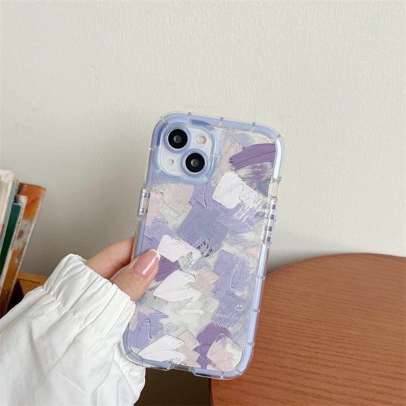 Luminous Art Abstract Phone Case for iPhone 13/12/11 Pro Max