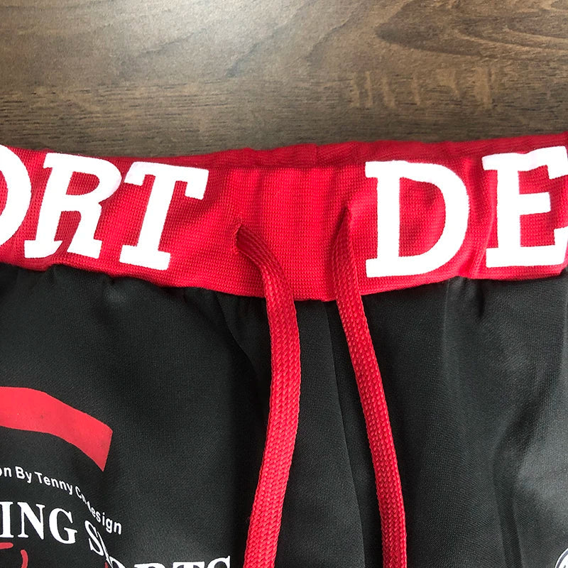 Men's Active Sweatpants with Drawstring and Elastic Waist