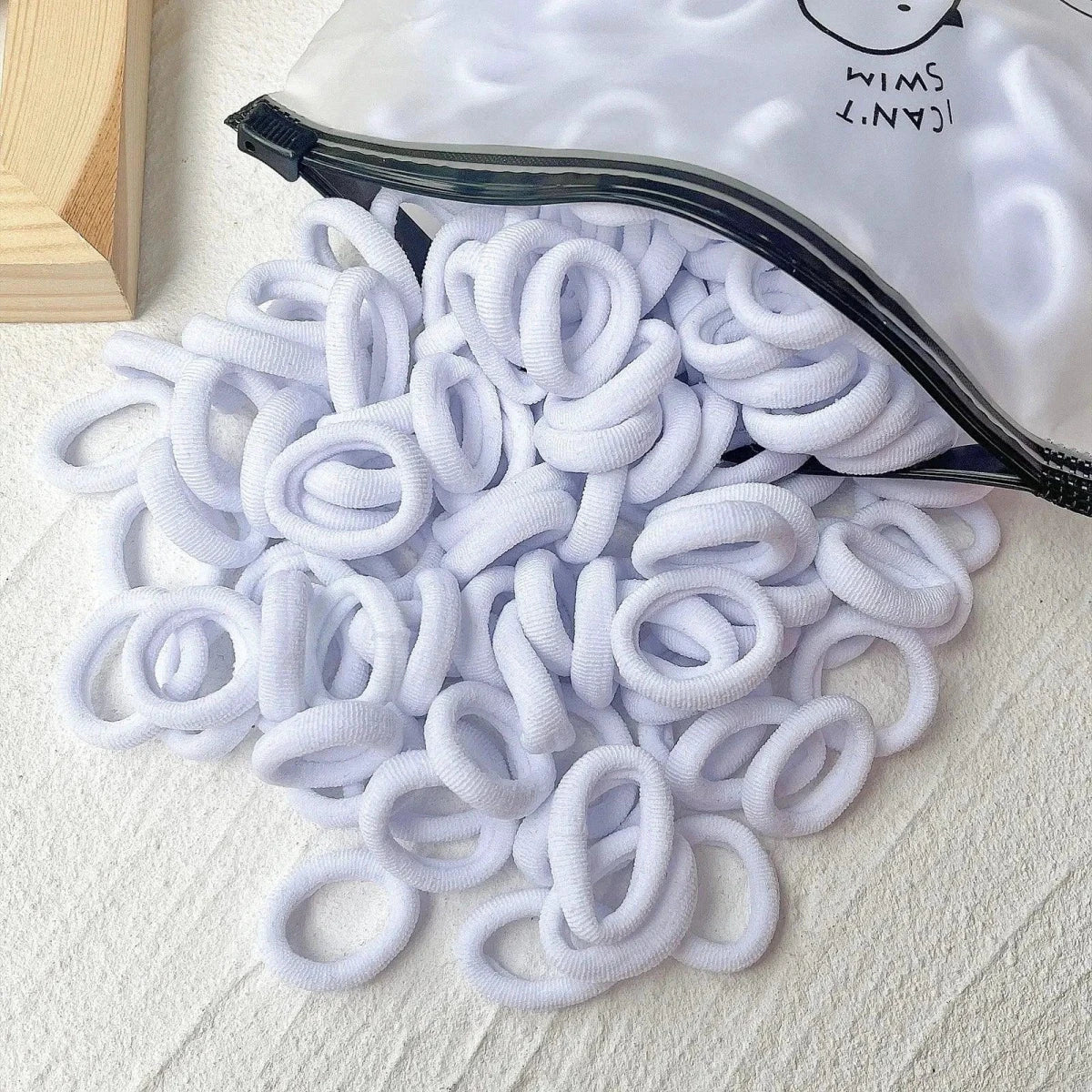 Colorful Kids Elastic Hair Bands - 20/50pcs Set
