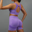 Conjunto de Cortos de Fitness para Mujeres Yoga