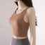 Women's Sport Fixed Chest Pad Athleisure Bra