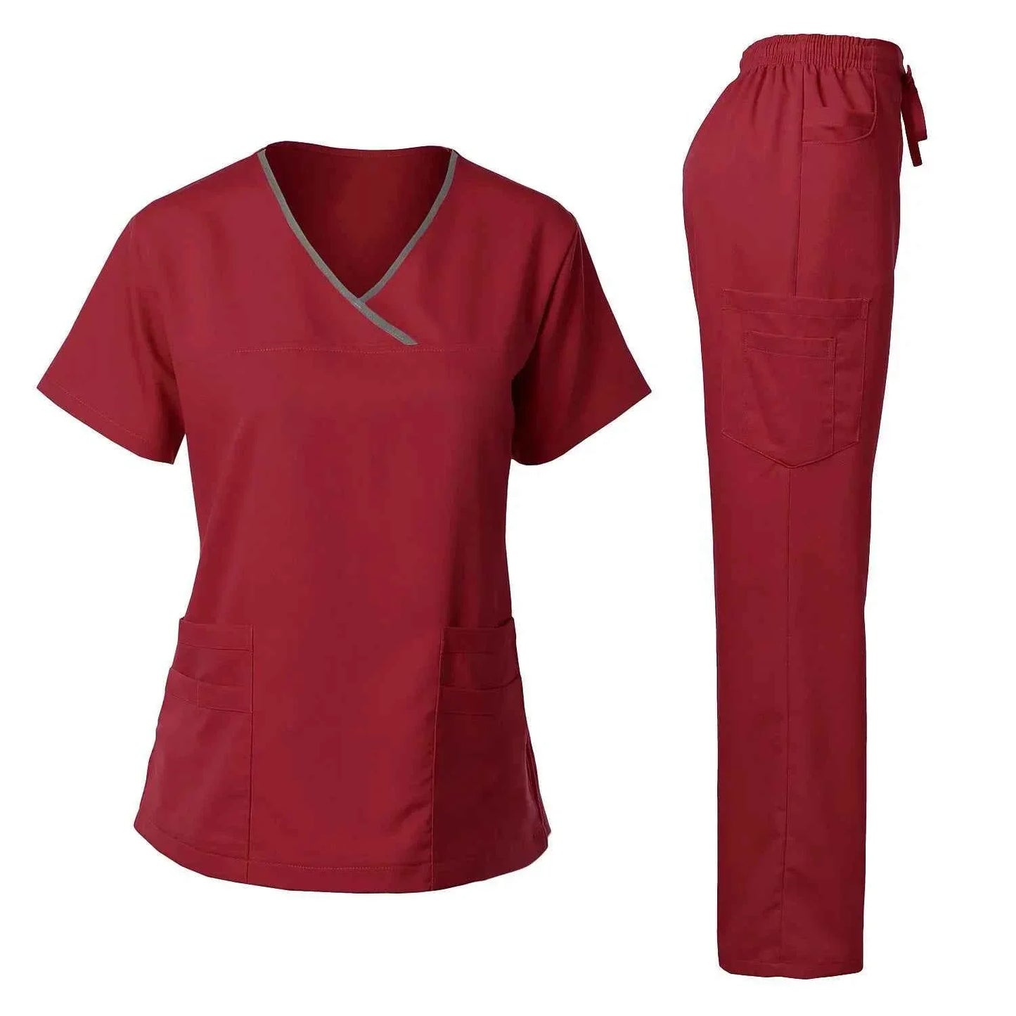 Premium Women's Medical Scrub Uniform Set