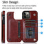 Funda de Cuero Premium para iPhone 14/13/12/11 Series