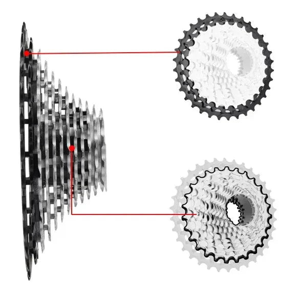 RIRO Ultra-light Hollow Freewheel for Enhanced Cycling Performance