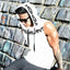 Camiseta sin mangas con capucha premium
