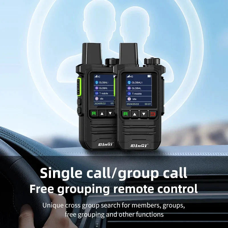 BINQI-K6 Talkie POC 4G - Dispositif de communication mondial