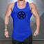FlexFit Cotton Sleeveless Muscle Tank - Irregular Hem