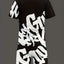 2026 Men's Street Casual 3D Letter Suit