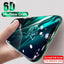 Protector de Pantalla de Vidrio Templado Curvo 5D para iPhone